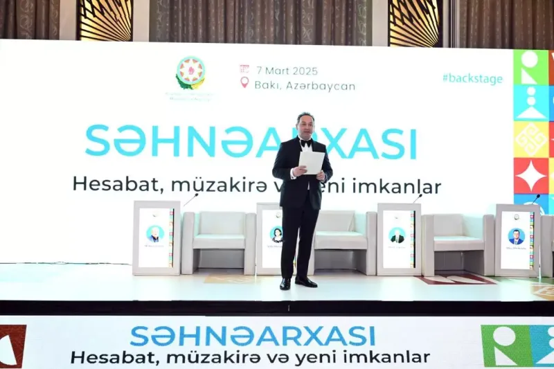 “Səhnəarxası: hesabat, müzakirə və yeni imkanlar” adlı tədbir keçirilib