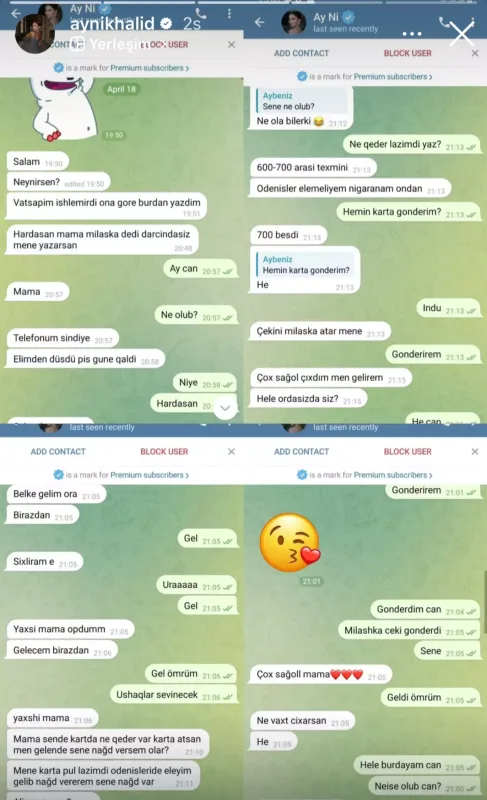 Aynişanın adından istifadə edib Aybəniz Haşımovanı aldatdılar