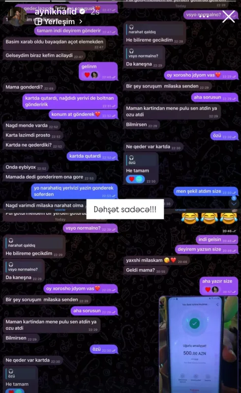 Aynişanın adından istifadə edib Aybəniz Haşımovanı aldatdılar