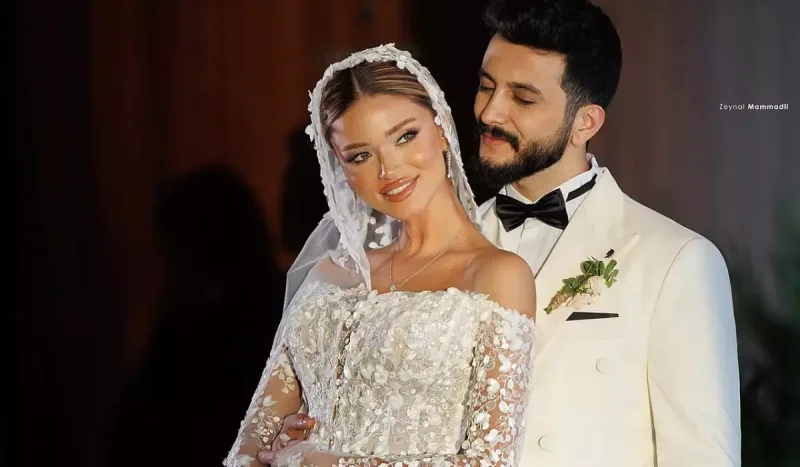 Mərdanla Nəzrinin toyu oldu - Yenilənib