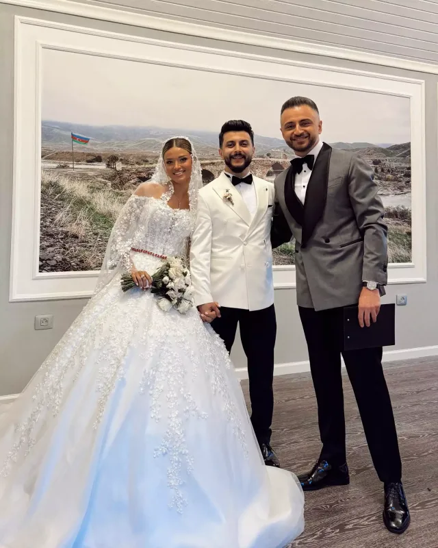 Mərdanla Nəzrinin toyu oldu - Yenilənib