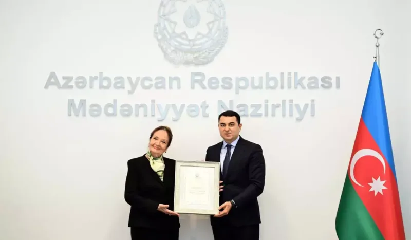 Şəfiqə Məmmədova ilə görüş olub