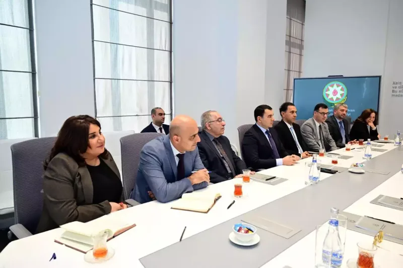 Şəfiqə Məmmədova ilə görüş olub