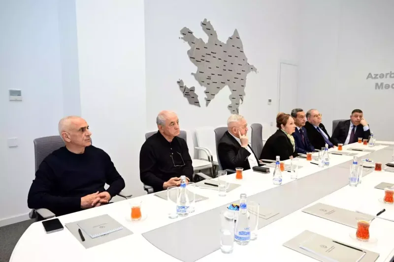 Şəfiqə Məmmədova ilə görüş olub