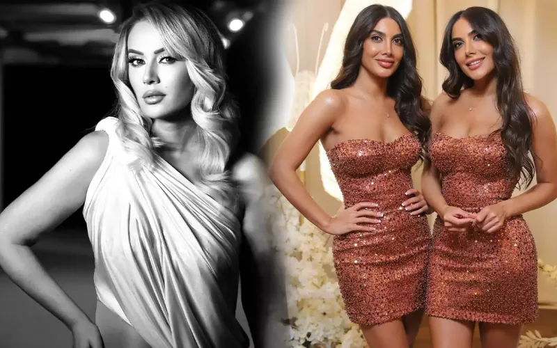 Əkizlər küsülü olduqları Roza ilə eyni məclisdə!