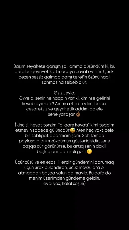 “Ürək bulandıran, ucuz mövzulara əl atmaqdan başqa yolun qalmayıb”