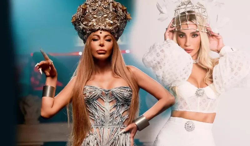 Şou-biznesi çiynində daşıyan iki kraliça!