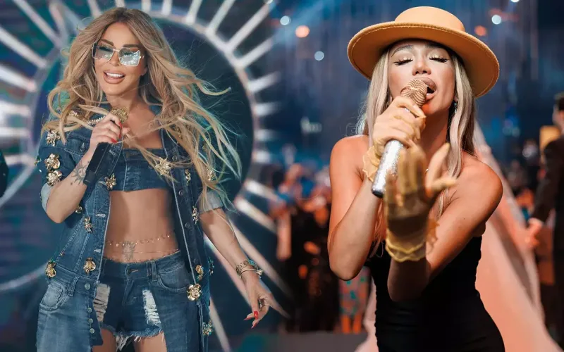 Şou-biznesi çiynində daşıyan iki kraliça!