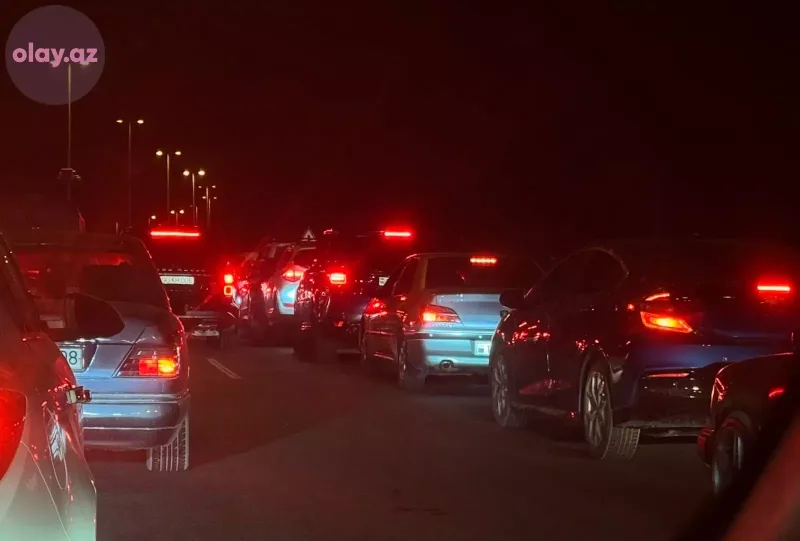 Mahmut Orhana görə 7 km-lik tıxac