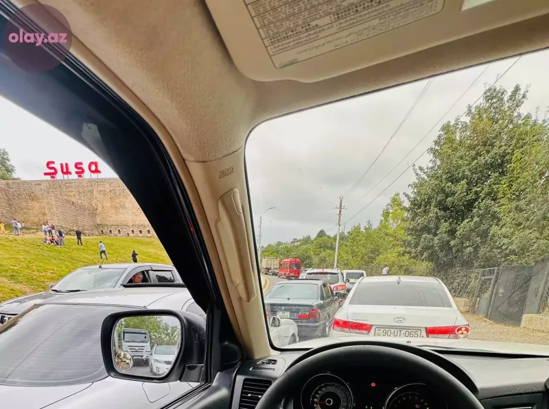 Şuşada ilk tıxac!