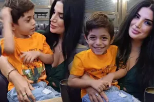 “Kamerton”un Gülnarəsindən oğlu ilə yeni fotolar