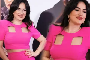 Azərbaycanlı aktrisa geyimi ilə diqqət çəkdi