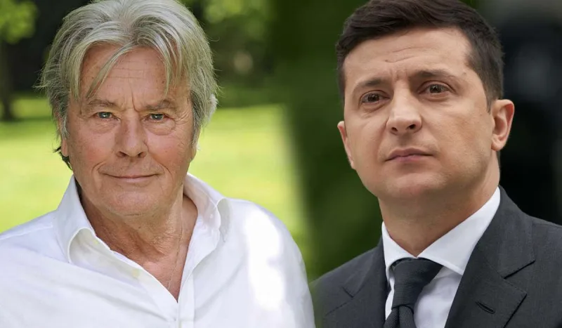 Zelenski Alen Delona müsahibə verəcək