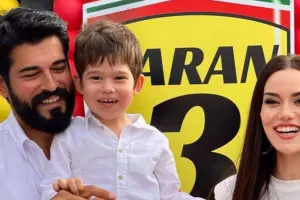 Fahriye və Burakın oğlu 3 yaşında