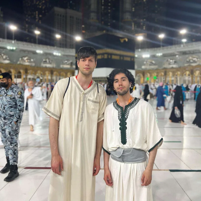 Rauf və Faik hacı oldu