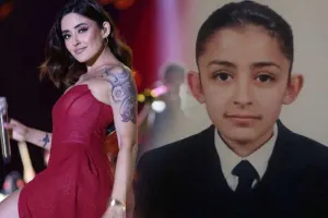 Uşaqlıq fotosu gündəm oldu