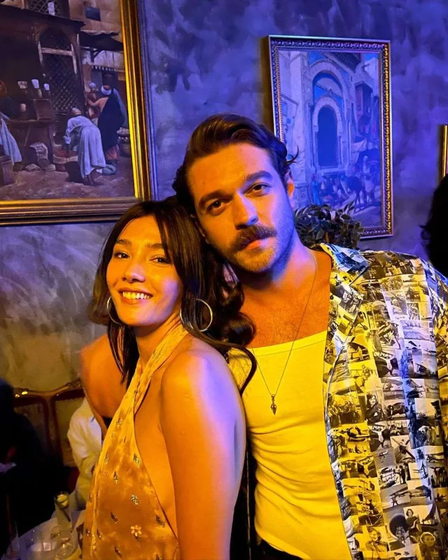 Furkanla Aybükedən səmimi görüntü