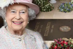 Kraliçanın qəbrinin ilk görüntüsü yayıldı