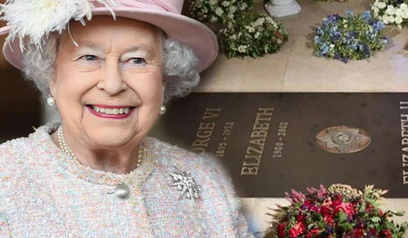 Kraliçanın qəbrinin ilk görüntüsü yayıldı