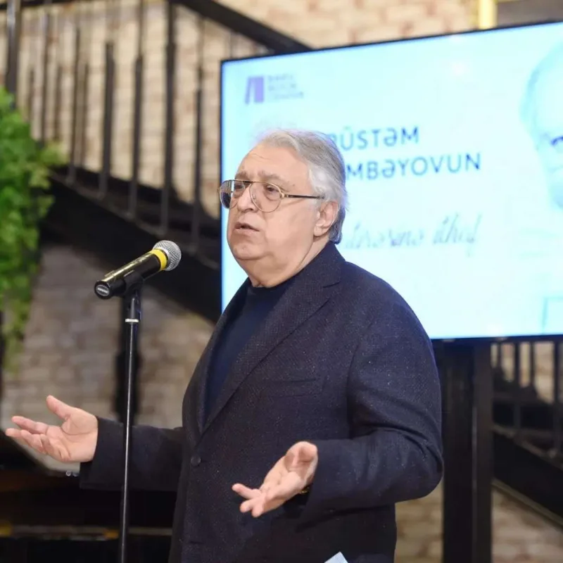 Rüstəm İbrahimbəyovun xatirə gecəsi keçirildi