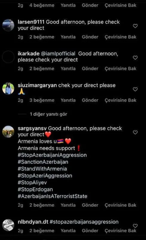 Ermənilər LP-nin Bakı konsertinə əngəl olmaq istəyir