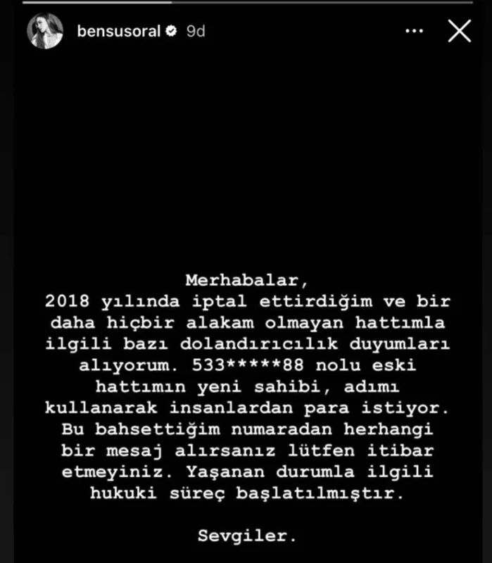 Bensunun adından dələduzluq etdilər