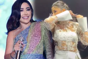 İranlı qadınlar üçün səhnədə saçlarını kəsdi