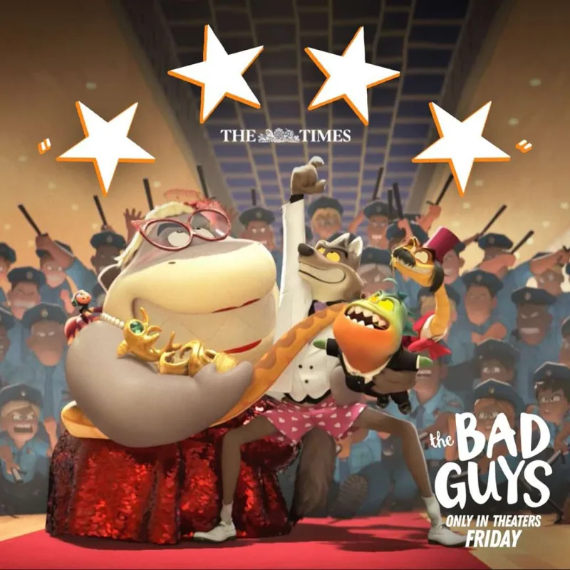 “The Bad Guys” zirvədədir