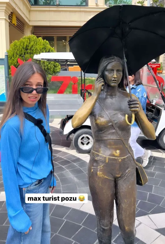 Məşhur cütlük Bakıda - Fotolar