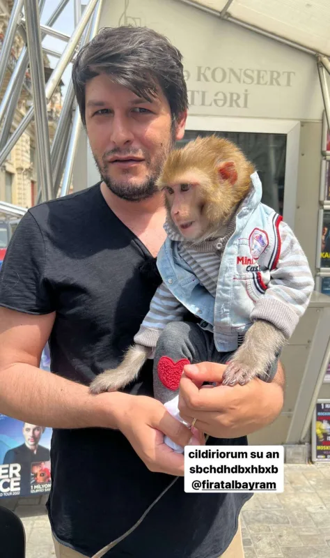 Məşhur cütlük Bakıda - Fotolar