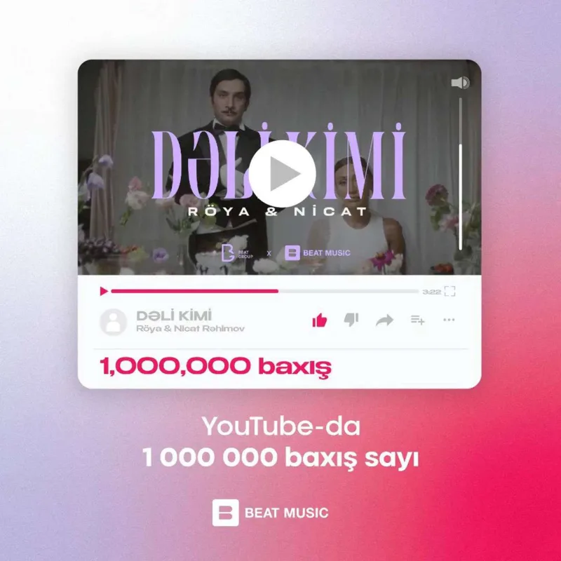 “Dəli kimi” 1 milyon baxışı keçdi