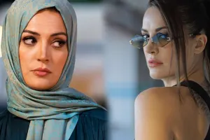 Film üçün hicab bağladı