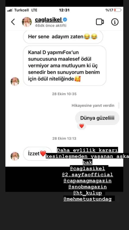 Çağlayla türk biznesmenin mesajları yayıldı