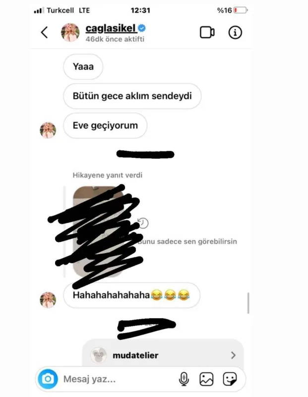 Çağlayla türk biznesmenin mesajları yayıldı