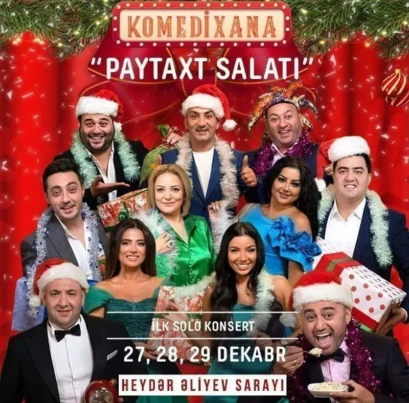 “Komedixana” konsert verəcək