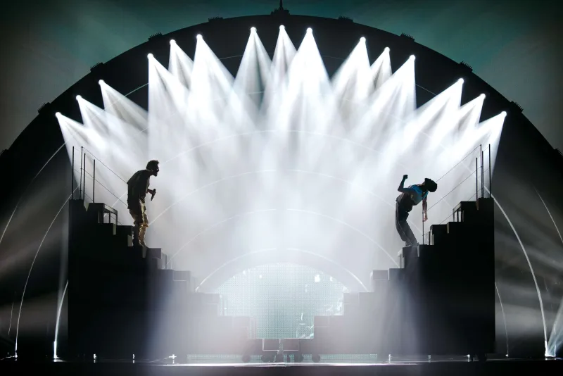 Nadirin Avroviziya məşqindən ilk görüntülər