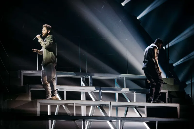 Nadirin Avroviziya məşqindən ilk görüntülər