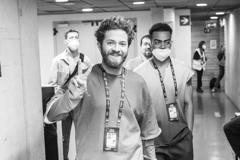 Nadirin Avroviziya məşqindən ilk görüntülər