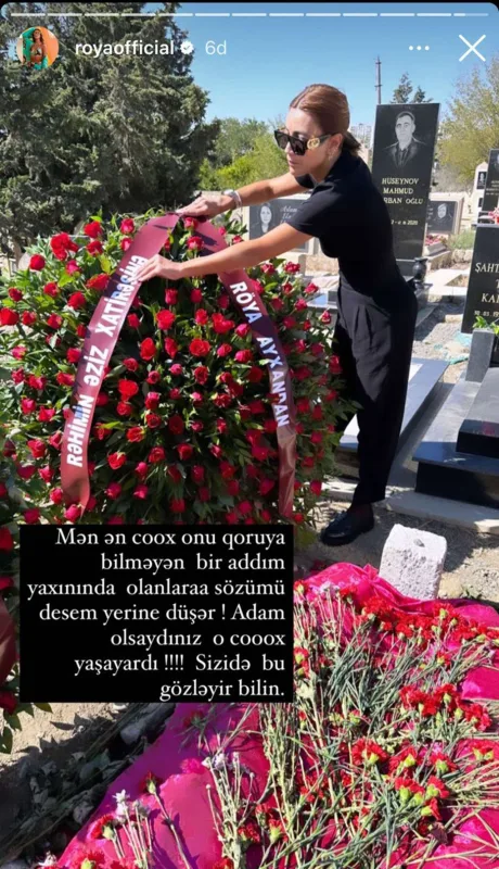 “Adam olsaydınız, o, çox yaşayardı”