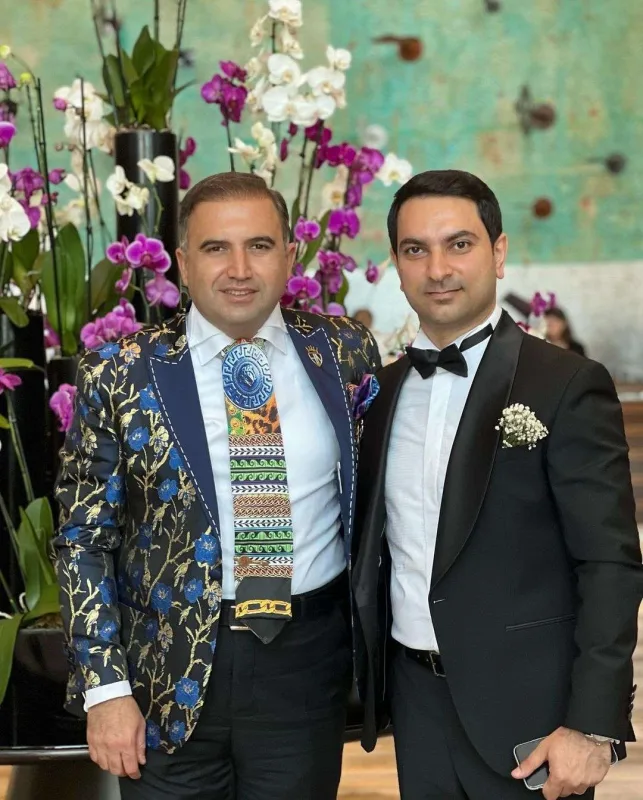 Ağadadaş Ağayev oğlunu evləndirdi