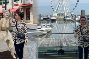 Nəzakət Teymurova okeanın o tayında... - FOTOLAR