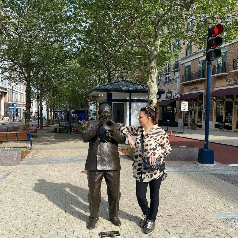 Nəzakət Teymurova okeanın o tayında... - FOTOLAR