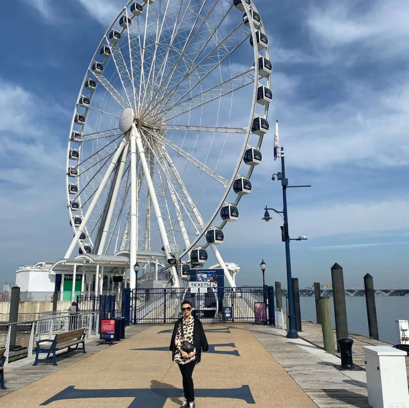 Nəzakət Teymurova okeanın o tayında... - FOTOLAR