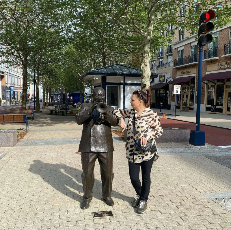 Nəzakət Teymurova okeanın o tayında... - FOTOLAR