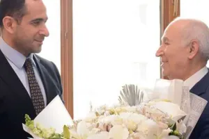 Nazir müavini Xalq artistini təbrik etdi