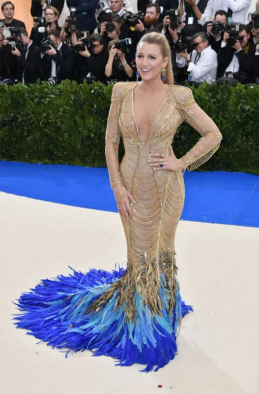 Bleyk Layvlinin “Met Gala” “look”ları...