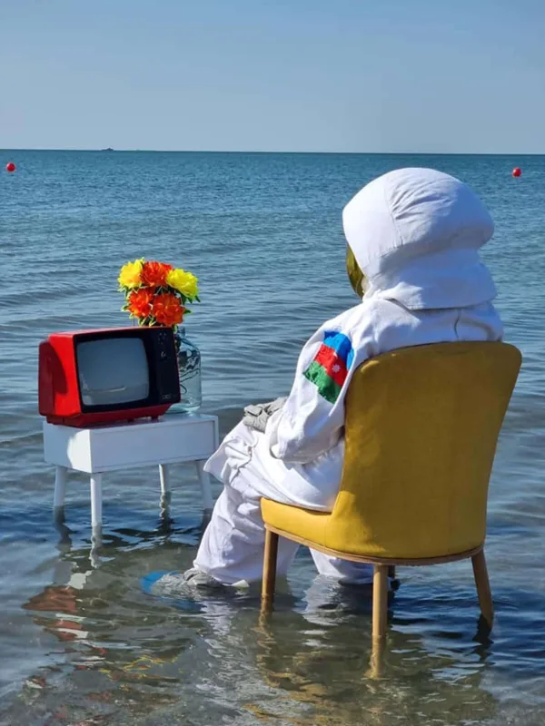 Damla kosmonavt geyiminin 3 saatlıq kirayəsinə bu qədər verdi