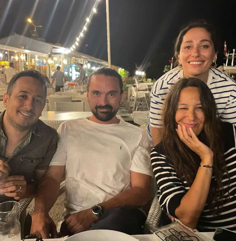 Ana olmağa hazırlaşan Gupse tətildə...