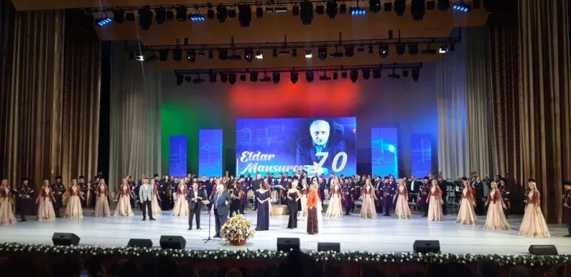 Eldar Mansurovun 70 illiyi keçirildi