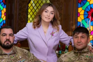 Ruhi Əliyeva qazilərlə görüşdü